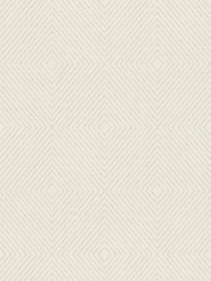 Metropolitan Grid - Abstract Vinyl Wallpaper - Cream