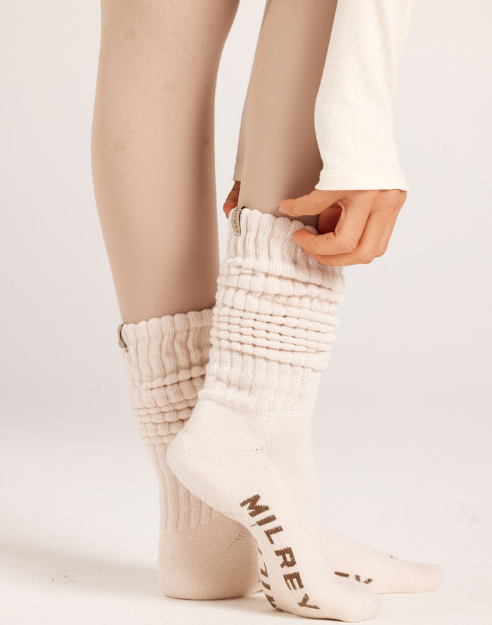 Milrey 100% Cotton Slouch Barn Socks - Equiluxe Tack