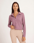 Milrey Callie Blouse Long Sleeve - Rose Pink - Equiluxe Tack