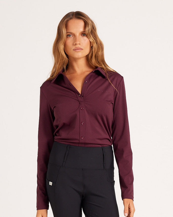 Milrey Callie Blouse Long Sleeve - Sumac
