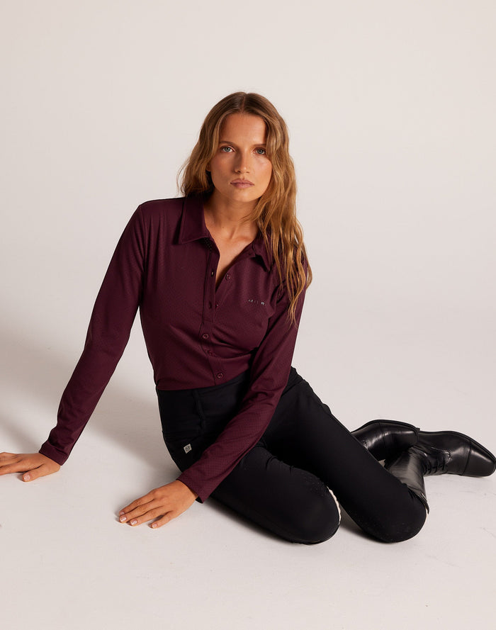 Milrey Callie Blouse Long Sleeve - Sumac