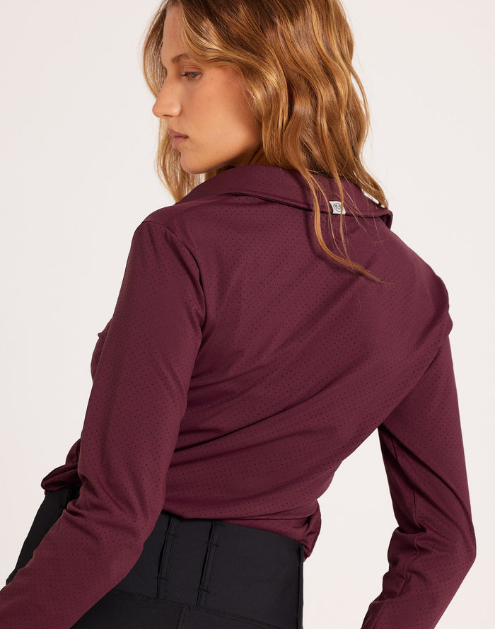 Milrey Callie Blouse Long Sleeve - Sumac