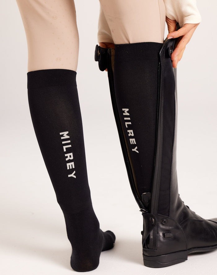 Milrey Cotton-Blend Knee-High Riding Socks - Equiluxe Tack
