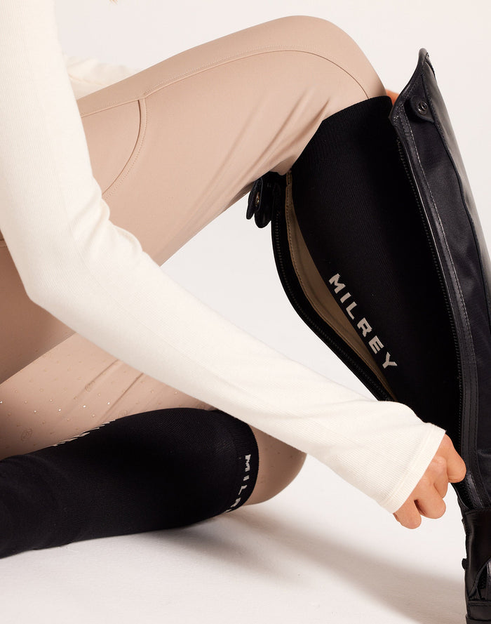 Milrey Cotton-Blend Knee-High Riding Socks - Equiluxe Tack