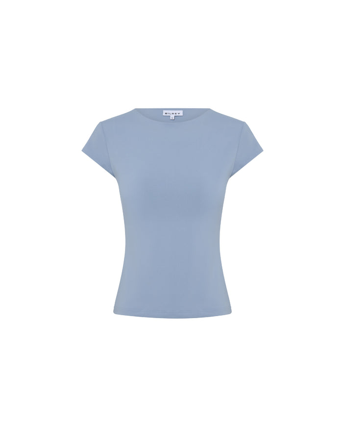 Milrey Darla Cap Sleeve - Washed Blue - Equiluxe Tack