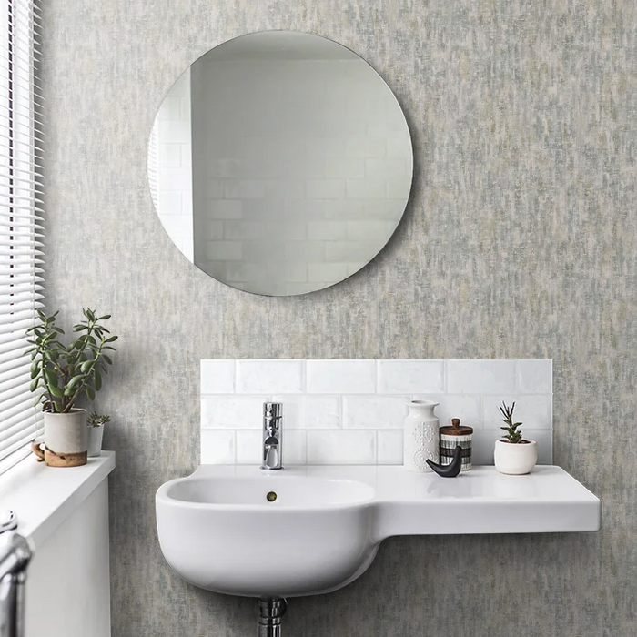 Modulo Textured Wallpaper - Blue