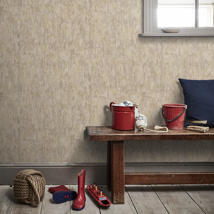 Modulo Textured Wallpaper - Rust