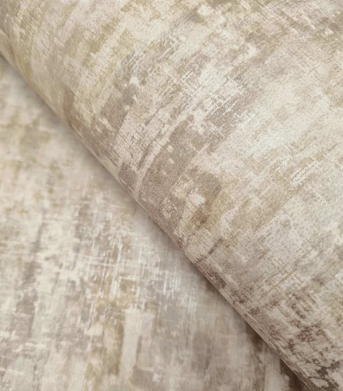 Modulo Textured Wallpaper - Rust