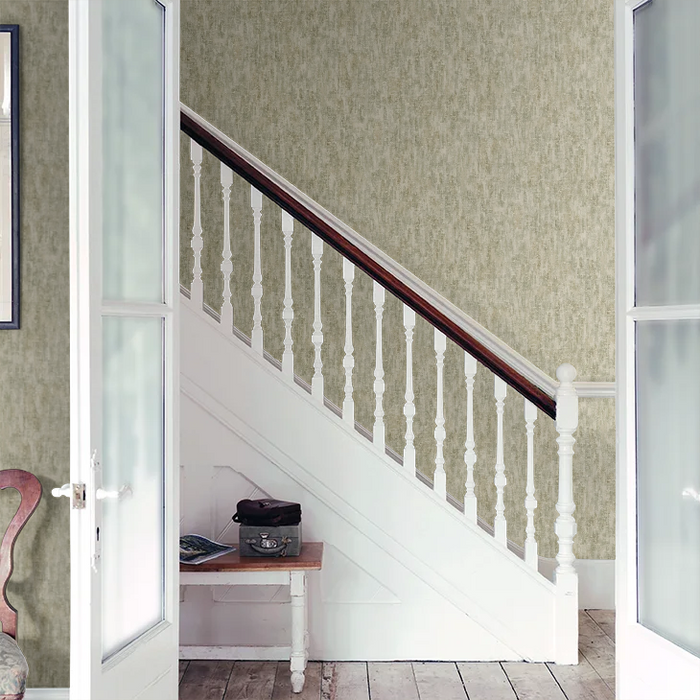 Modulo Textured Wallpaper - Sage