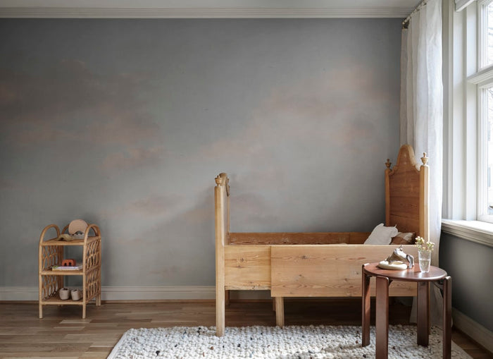 Moln WALL - Sandberg - Custom Sized Wallpaper Mural (per m2) - Misty Blue