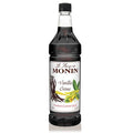 Monin Vanilla Creme Syrup Bottle - 1 Liter-Syrups-monin-Restaurant Supply Drop