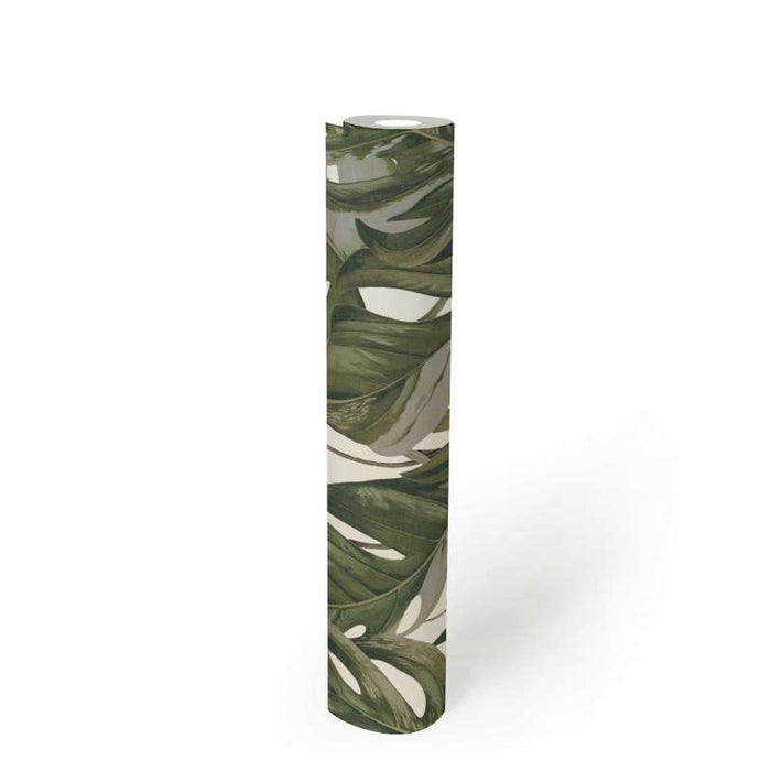 Monstera Dreams Wallpaper - Cream