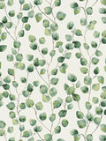 New Leaves Wallpaper - Green/White