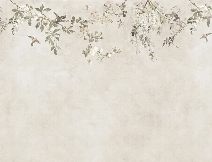 Nico – Sand – Custom sized wallpaper mural (per m²)