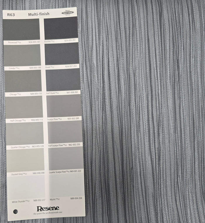 Nobile Architects Textured Heavy Weight WIDE Vinyl Wallpaper - Denim Grey