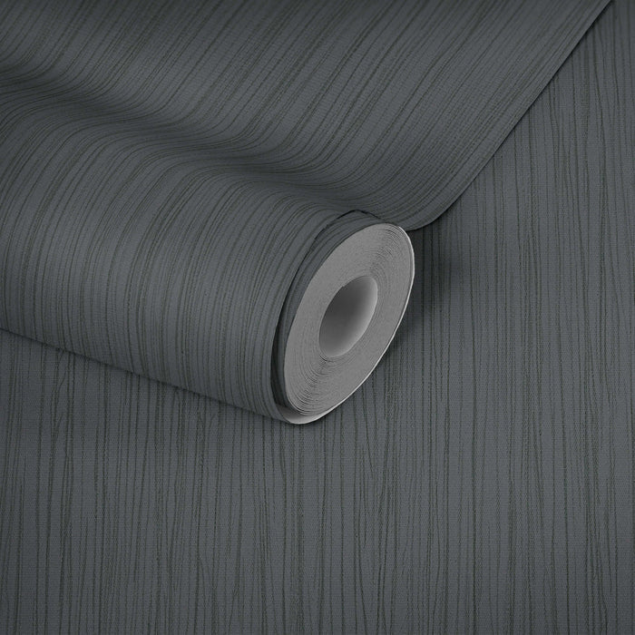 Nobile Architects Textured Heavy Weight WIDE Vinyl Wallpaper - Denim Grey