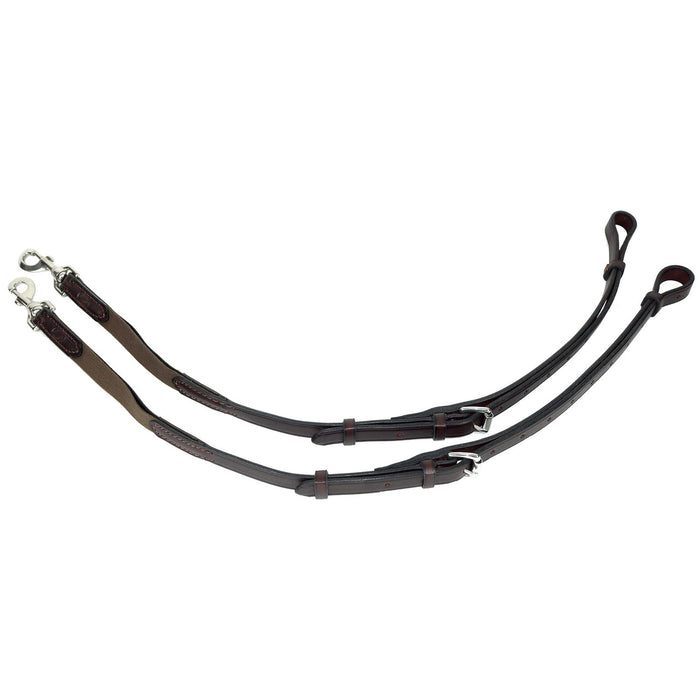 Nunn Finer Leather Side Reins with Elastic