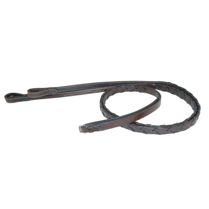 Nunn Finer Round Raised Laced Rein Extra Long