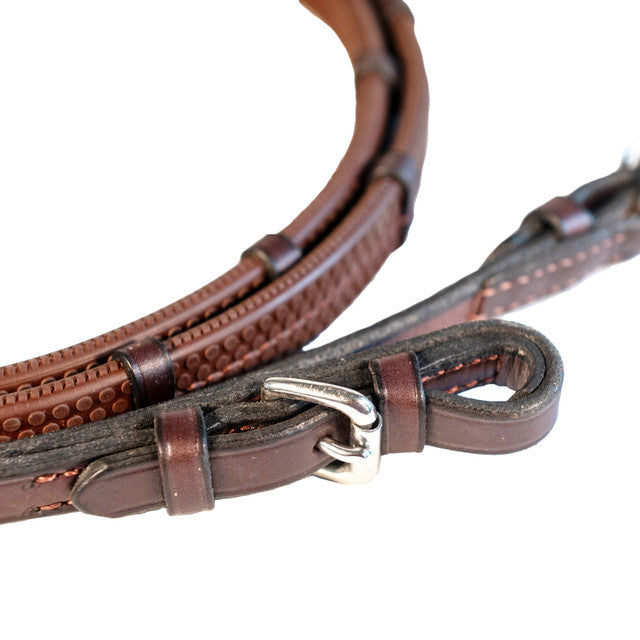 Nunn Finer Rubber Reins with Hand Stops