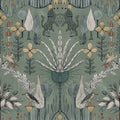 Oasis  Villa Wallpaper - Celedon
