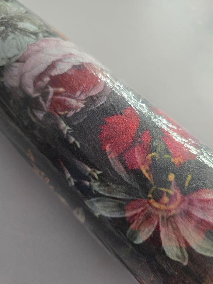Obi Spectacular Floral  Vinyl Wallpaper -  EXTRA WIDE - Last 26 Rolls