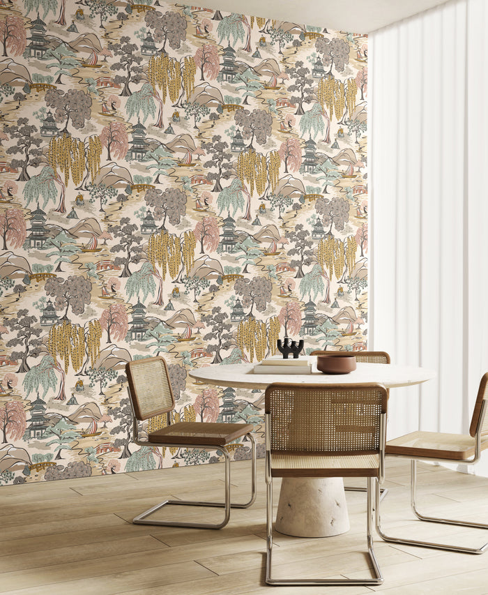 Oka Wallpaper - Perfect Almond