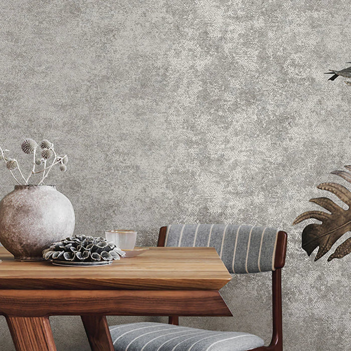 Ophidian Scaled Wallpaper - Grey