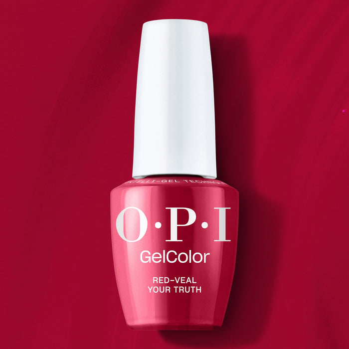 OPI Gel Color GCT F007 Red-veal Your Truth