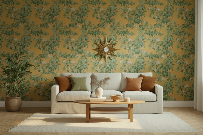 Orange Tree Ochre - Room Shot No Right Chair