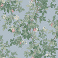 Orange Tree – Citrus Blossom Wallpaper – Sky Blue