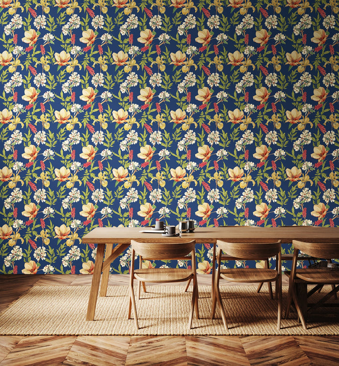 Orchid Bloom Wallpaper - Ginger & Ink
