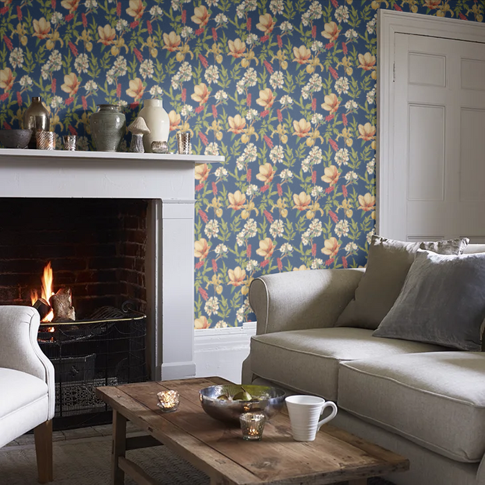 Orchid Bloom Wallpaper - Ginger & Ink