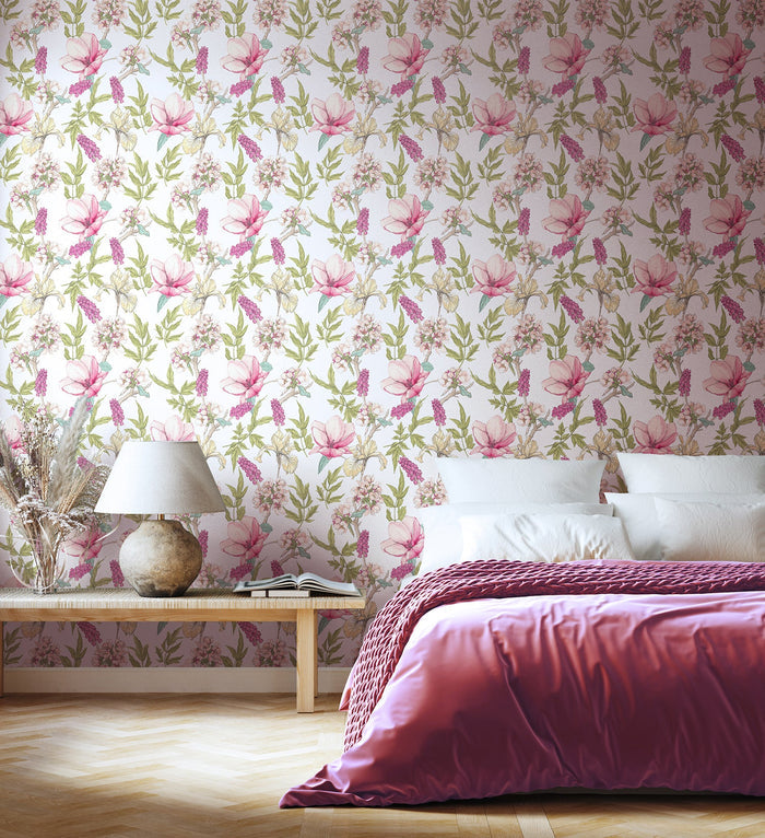 Orchid Bloom Wallpaper - Sweet Pea