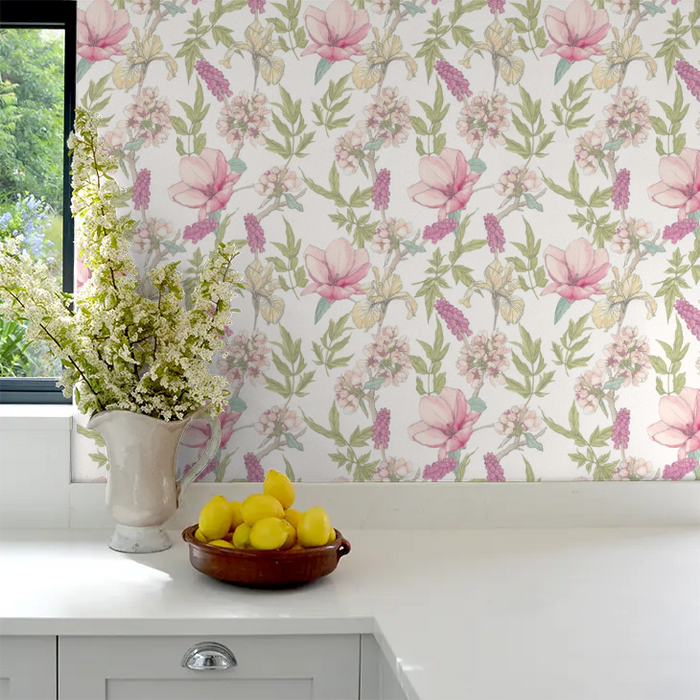 Orchid Bloom Wallpaper - Sweet Pea