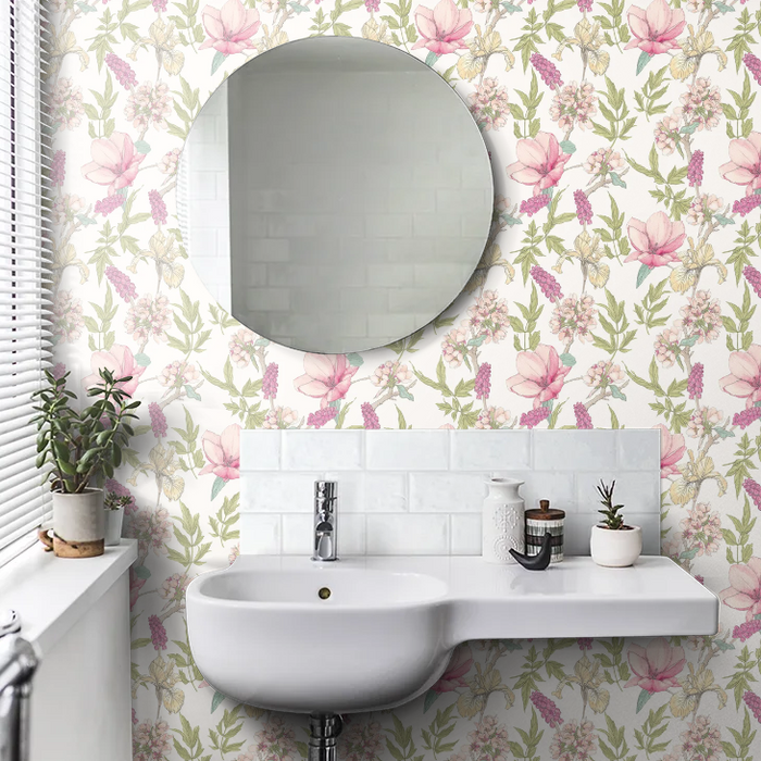 Orchid Bloom Wallpaper - Sweet Pea