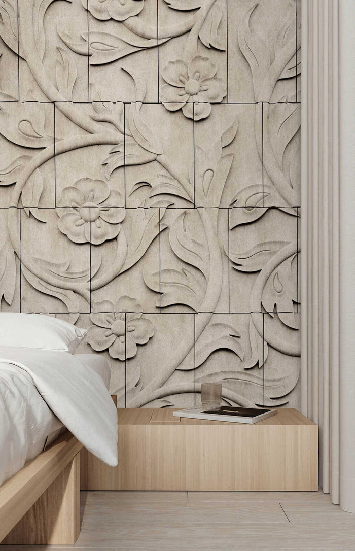 Ornato Mural Custom Sized Wallpaper Mural (per m2)