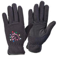 Ovation Horse N Heart Fleece Gloves- Child's