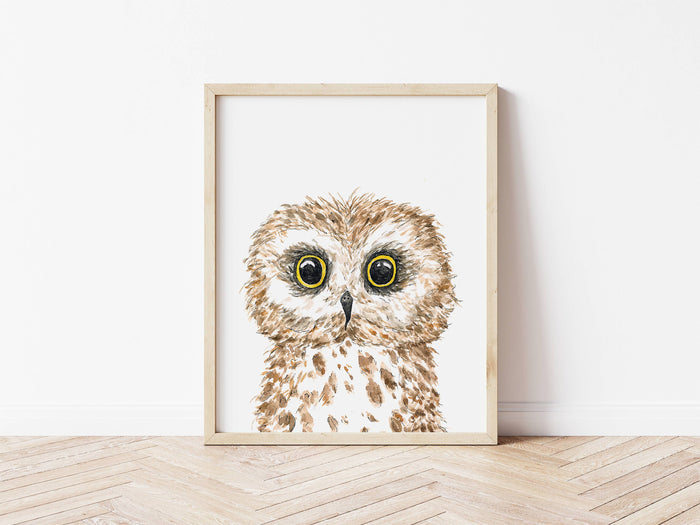 Owl Art Print