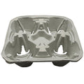 Pactiv Cup Holder - 4 cups (8oz - 32oz) - 300 ct-Cup Accessories-Karat-Restaurant Supply Drop