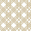 Pagoda Florence Broadhurst Wallpaper - White/Gold