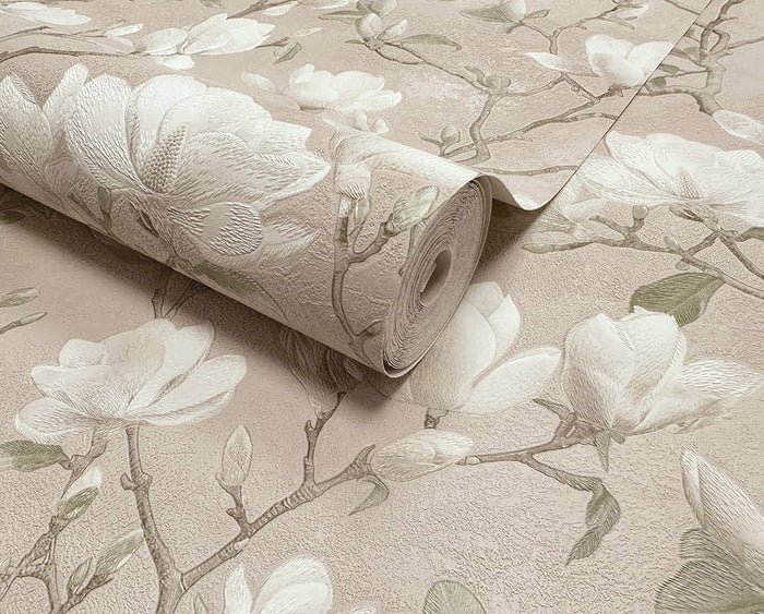 Petalina Textured Wallpaper - Pink