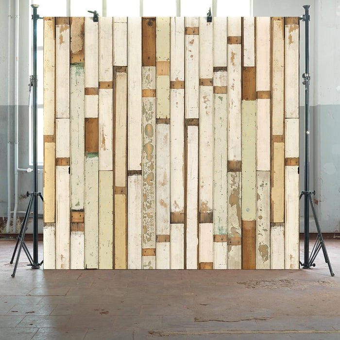 Piet Hein Eek 'Scrapwood Series' Wallpaper - White/Beige