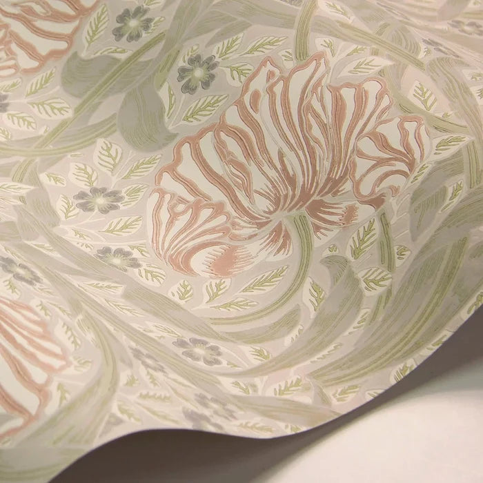 Pimpernel Wallpaper - Blossom/Mist
