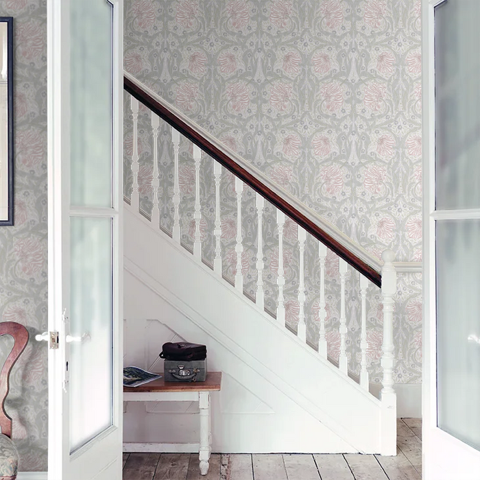 Pimpernel Wallpaper - Blossom/Mist