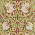 Pimpernel Wallpaper - Brick/Olive