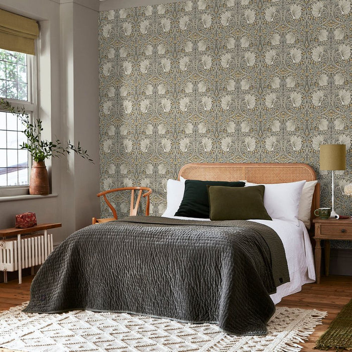 Pimpernel Wallpaper - Grey