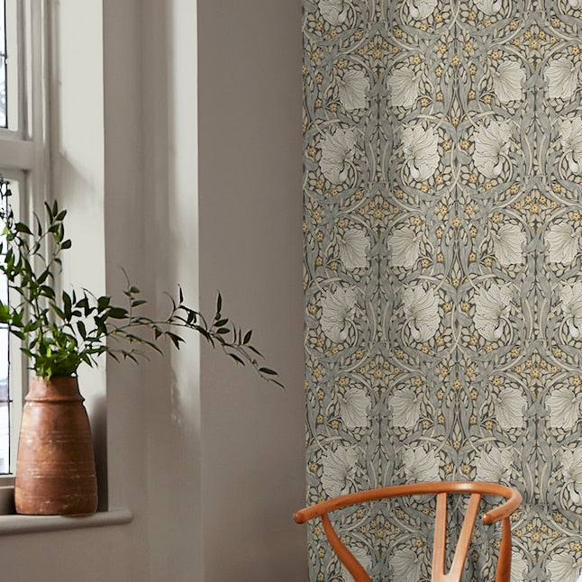 Pimpernel Wallpaper - Grey