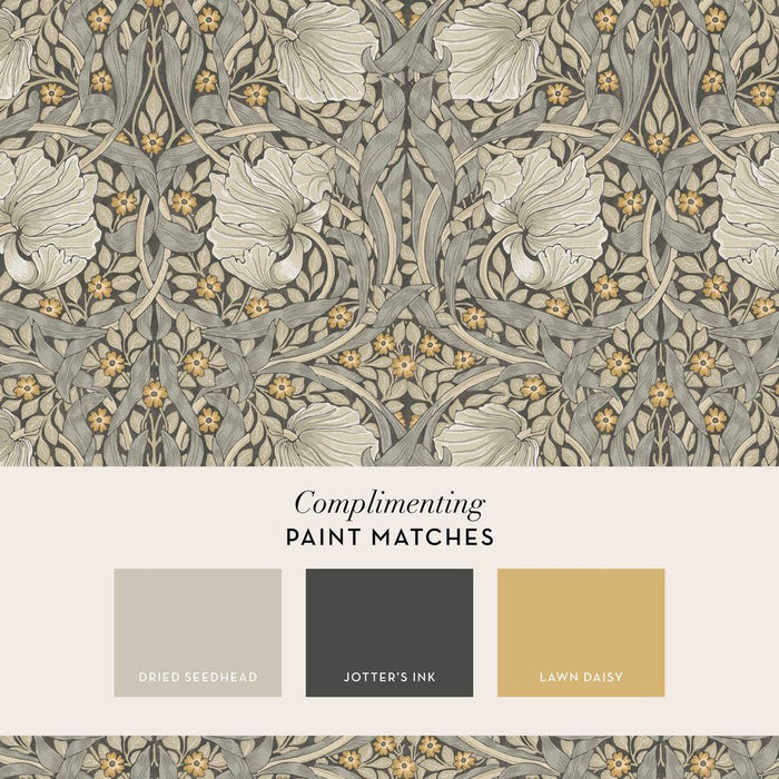 Pimpernel Wallpaper - Grey