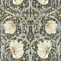 Pimpernel Wallpaper - Ink/Sage