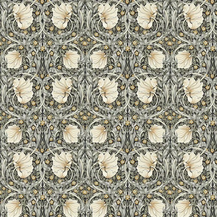 Pimpernel Wallpaper - Ink/Sage